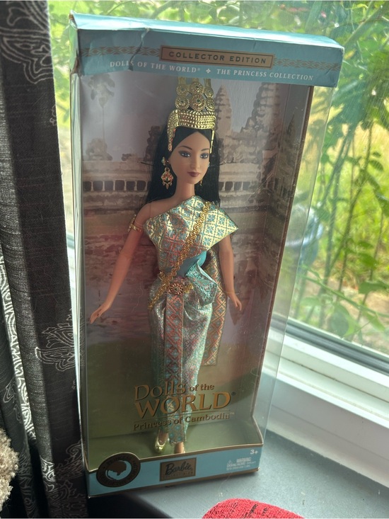Barbie Other - Barbie Princess of Cambodia Turquoise & Gold Collector Doll